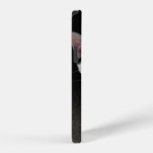 Coque iPhone 12 Chat avec Moustache (Côté droit)