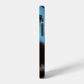 Coque iPhone 12 Chat smoking Van Gogh (Côté gauche)