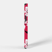 COQUE iPhone 12 CHERRY BLOSSOM - SAKURA (ROUGE) (Côté droit)
