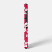 COQUE iPhone 12 CHERRY BLOSSOM - SAKURA (ROUGE) (Côté gauche)