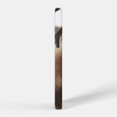 COQUE iPhone 12 CHEVAL BROWN (Côté droit)