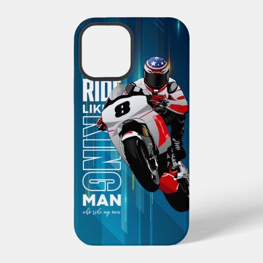 Coque iPhone 12 Chevaucher comme un Roi | (Verso)