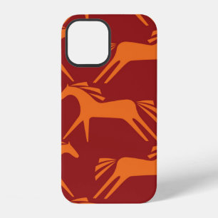 Coque iPhone 12 Chevaux motifs sans couture