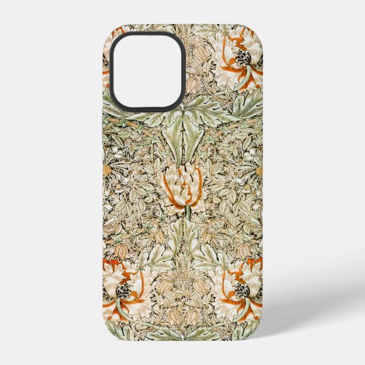 Coque iPhone 12 Chèvre-feuille, William Morris (Verso)