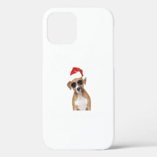 Coque iPhone 12 Chien de Noël Chien Xmas Animaux Adulte Propriétai