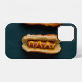 Coque iPhone 12 Chiens chauds et fusils (Verso Horizontal)