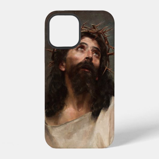 Coque iPhone 12 Christ Passion (Verso)