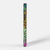 Coque iPhone 12 Chrysanthème Splash (Côté droit)