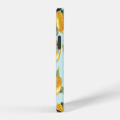 Coque iPhone 12 Citrons Feuilles : Aquarelle Impression transparen (Côté droit)