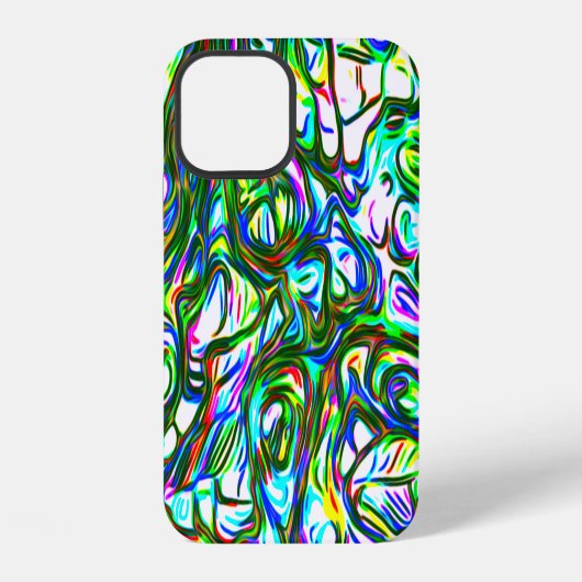Coque iPhone 12 Clair Coloré Cool Funky (Verso)