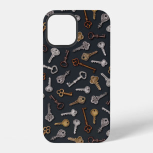 Coque iPhone 12 Clés anciennes et antiques