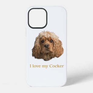 Coque iPhone 12 cocker Spaniels