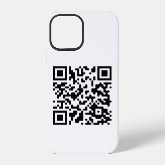 Coque iPhone 12 Code QR (Verso)