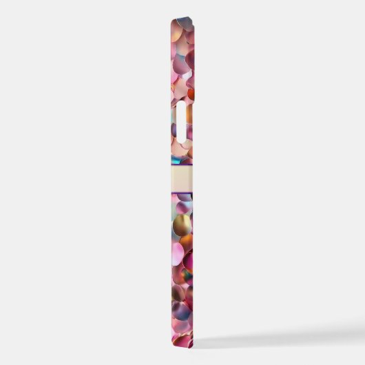 Coque iPhone 12 Collection Holographique Opal Parties scintillant  (Côté droit)