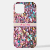 Coque iPhone 12 Collection Holographique Opal Parties scintillant  (Verso)