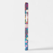 Coque iPhone 12 Collection Holographique Opale parties scintillant (Côté gauche)