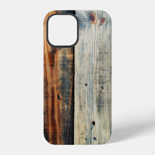 Coque iPhone 12 colored wooden textureabstract,background,board,br