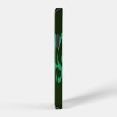 Coque iPhone 12 Comme Gaeilge a superposé l'iphcnt drapeau irlanda (Côté droit)