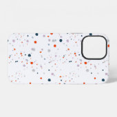 Coque iPhone 12 Conception de confettis (Verso Horizontal)