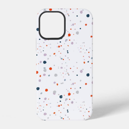 Coque iPhone 12 Conception de confettis (Verso)