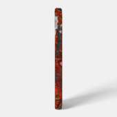 Coque iPhone 12 Conception de dalle d'agate marocaine (Côté gauche)
