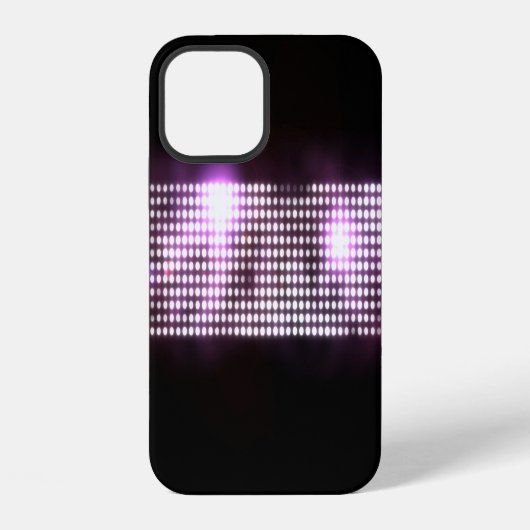 Coque iPhone 12 Conception de fond abstrait glamour. (Verso)