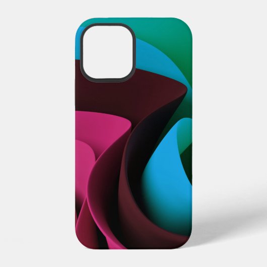 Coque iPhone 12 Conception de mouvement Rave Flow (Verso)