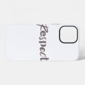 Coque iPhone 12 Conception moderne, créative, cool et tendance de (Verso Horizontal)