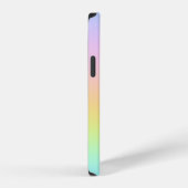 Coque iPhone 12 "Continuez À Regarder !" Corgi Rainbow (Côté droit)