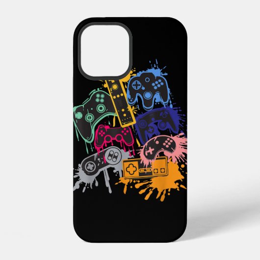Coque iPhone 12 Contrôler toutes les choses Video Game Controller (Verso)