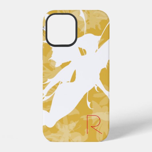 Coque iPhone 12 Coque-coque iphone -Mate de fée d'or chic (Verso)