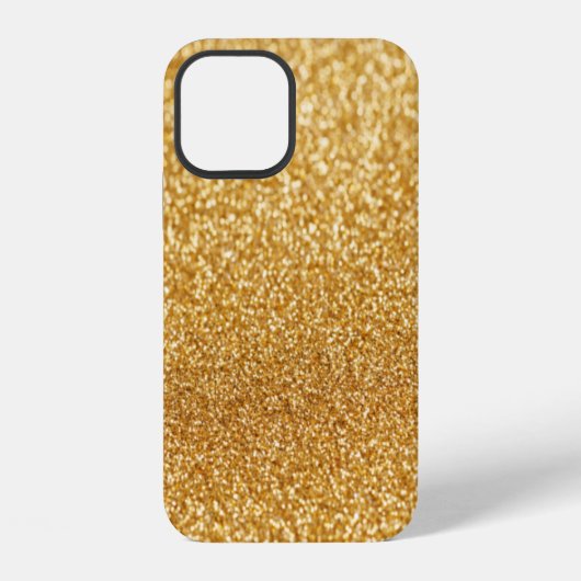 Coque iPhone 12 Coque-coque iphone Or Chimmering (Verso)