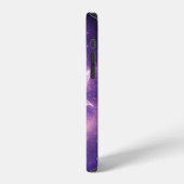 Coque iPhone 12 Cosmic Lotus Flower with Galaxy Glow (Côté gauche)