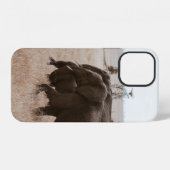 COQUE iPhone 12 COURSE D'ÉLÉPHANTS (Verso Horizontal)
