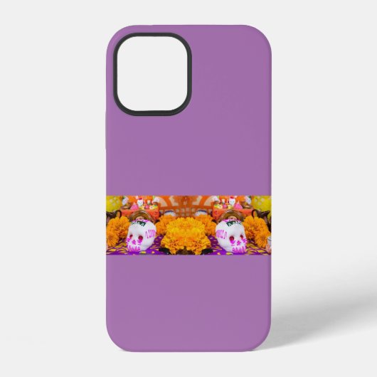 Coque iPhone 12 Crânes à sucre (Verso)