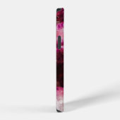 Coque iPhone 12 Cryaméthyste minéral pourpre (Côté droit)