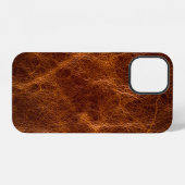 Coque iPhone 12 Cuir marron texturecuir,texture,fond,ar (Verso Horizontal)