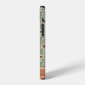 Coque iPhone 12 Custom Boho Sunflowers Wood Effect (Côté gauche)
