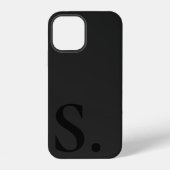 Coque iPhone 12 Custom with Initial Name (Verso)