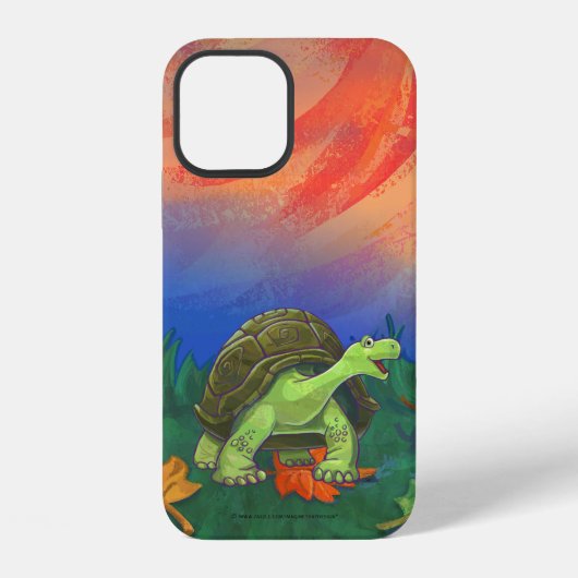 Coque iPhone 12 Cute Tortoise Electronique (Verso)