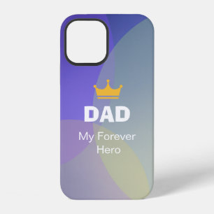 Coque iPhone 12 DAD holographique personnalisé
