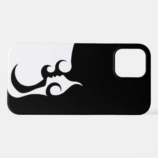 Coque iPhone 12 Deco mod woman (Verso Horizontal)