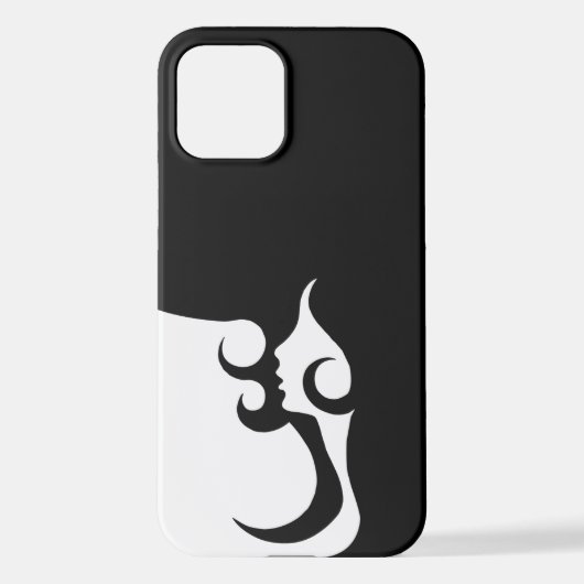 Coque iPhone 12 Deco mod woman (Verso)