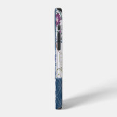 Coque iPhone 12 Dentelle florale : Patchwork Arrière - plan sans c (Côté gauche)