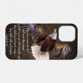 Coque iPhone 12 Des ailes comme les aigles (Verso Horizontal)