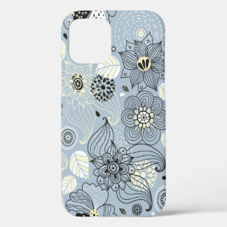 Coque iPhone 12 Design d'automne floral