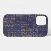 Coque iPhone 12 Design moderne abstrait, design de surface motif (Verso Horizontal)