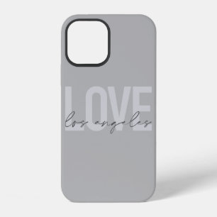 Coque iPhone 12 Design urbain, simple et moderne de Love Los Angel