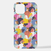 Coque iPhone 12 Diversité des femmes - Femmes de diverses races (Verso)