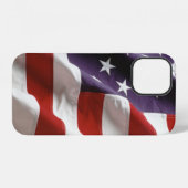 Coque iPhone 12 Drapeau Américain (Verso Horizontal)